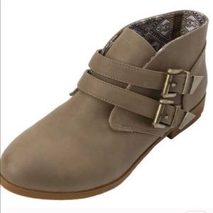 Volcom Vegan Leather Ankle Booties